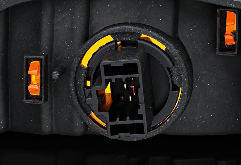 JP Auto Outer Tail Light Compatible With Honda Accord Sedan 1998 1999 2000 Passenger Right Side Taillamp