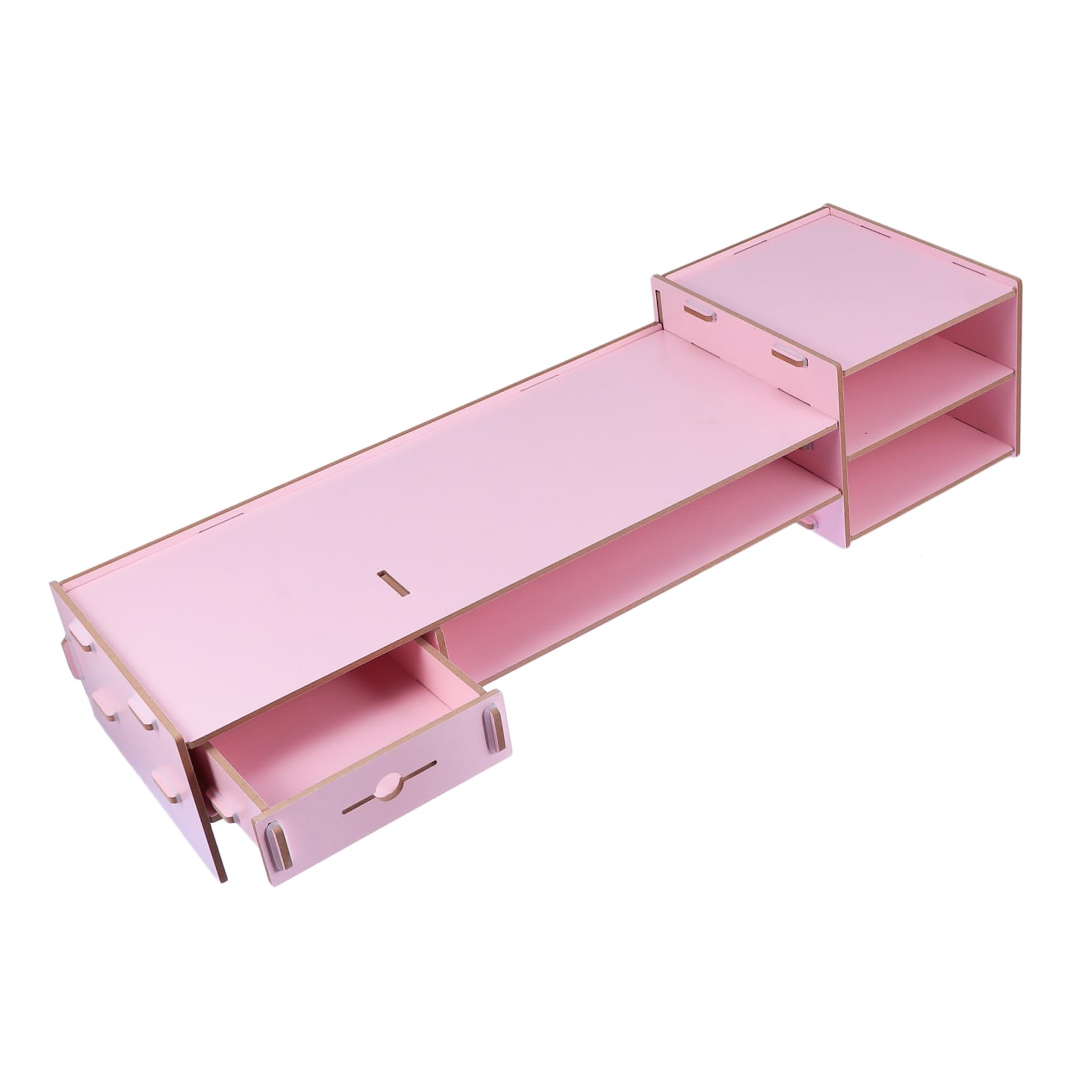 DOITOOL Elevated Monitor Stand Home Office Accessory for Desk Gaming Desktop Computer Screen Riser Storage Box