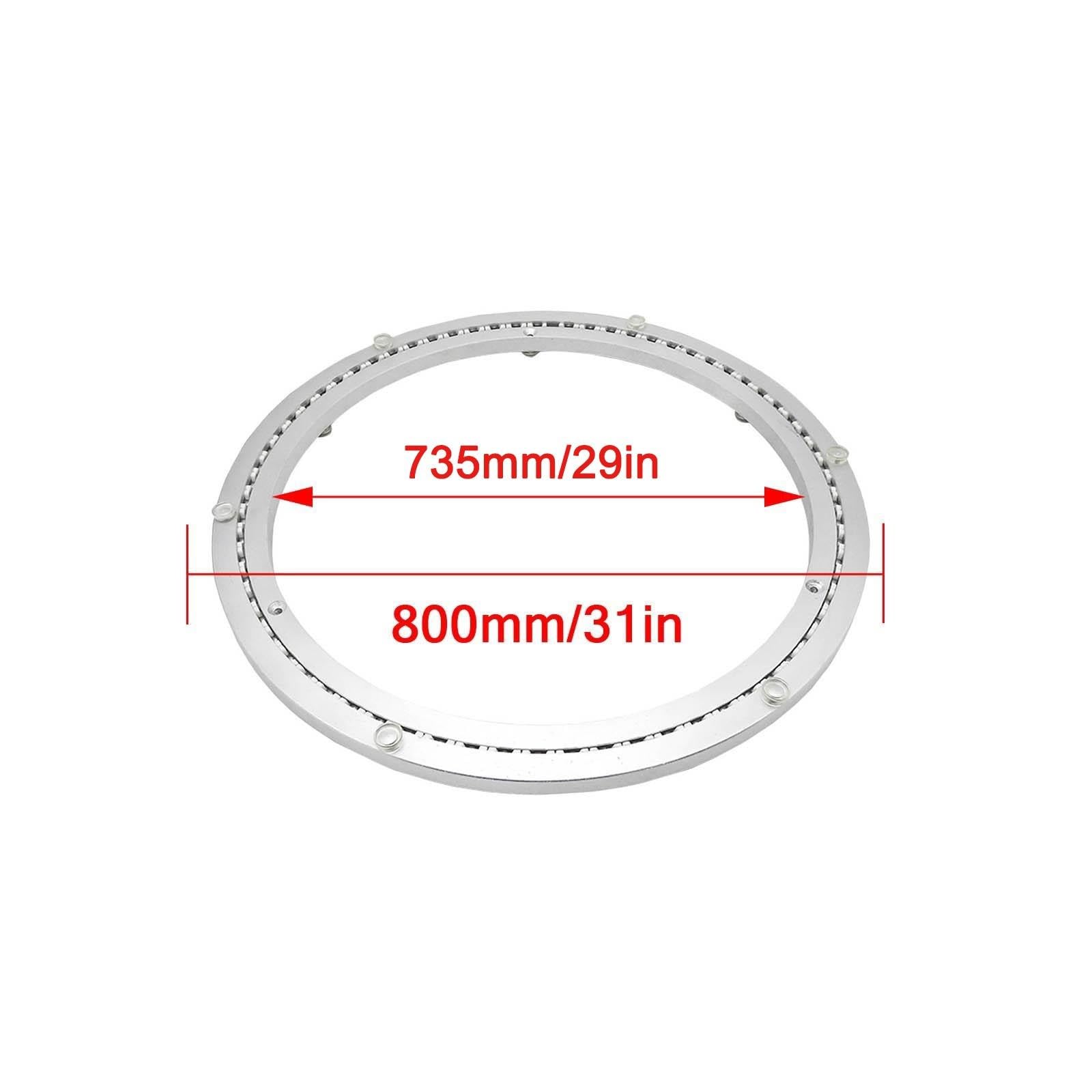 Cojinetes De La Placa Giratoria De Aleación De Aluminio, Silencioso