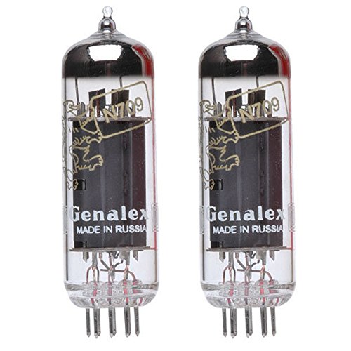 Pair of Genalex - Gold Lion N709 / EL84 Power Vacuum Tube