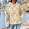 Womens Hooded Sweatshirt With Abstract Dandelion I... #2