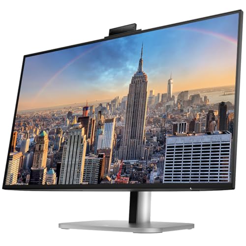 Image of HP Series 5 Pro 27-inch 527pq and 527pm 2K QHD Conferencing Monitor 2-Pack Bundle with Desk Mount Stand, USB-C Multiport G5 Dock, MK670 Wireless Keyboard & Mouse, Gel Mouse & Wrist Pad