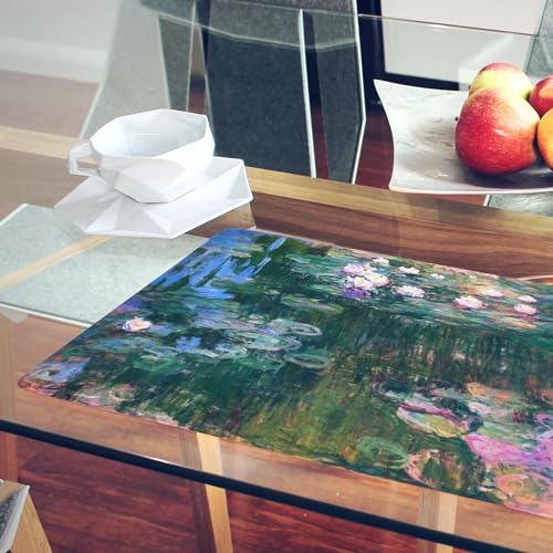 Napperons Monet Les Nympheas : protégez vos tables des rayures et taches - 6