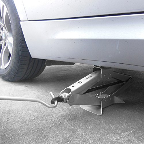 TONDA 2 Ton Portable Car Scissor Jack for Sedan and Coupe - Thumbnail 4
