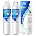 ICEPURE DA29-00020B Refrigerator Water Filter Replacement for Samsung RF28HFEDBSR, RF263BEAESR, HAF-CIN, RF263BEAESR, DA97-08006A, RF261BEAESR, DA29-00020A, RF28JBEDBSG, 46-9101, 2PACK