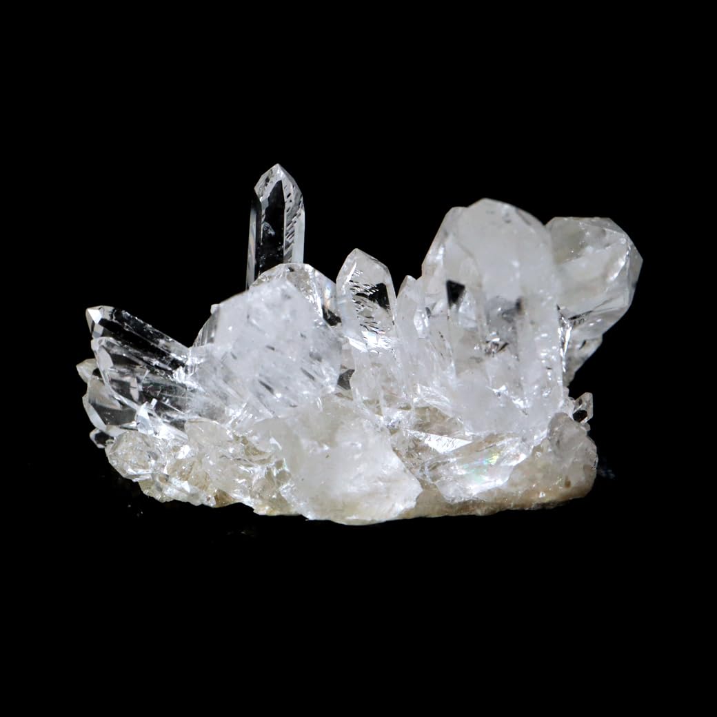 ❤️特価　レア　透明感拔群　形良く　極みの逸品　可愛い形　クラスター 天然石 Amazon.co.jp: 天然 水晶 クラスター 18g ブラジル ゼッカ産 透明感が