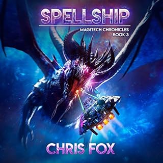 Spellship Audiolibro Por Chris Fox arte de portada