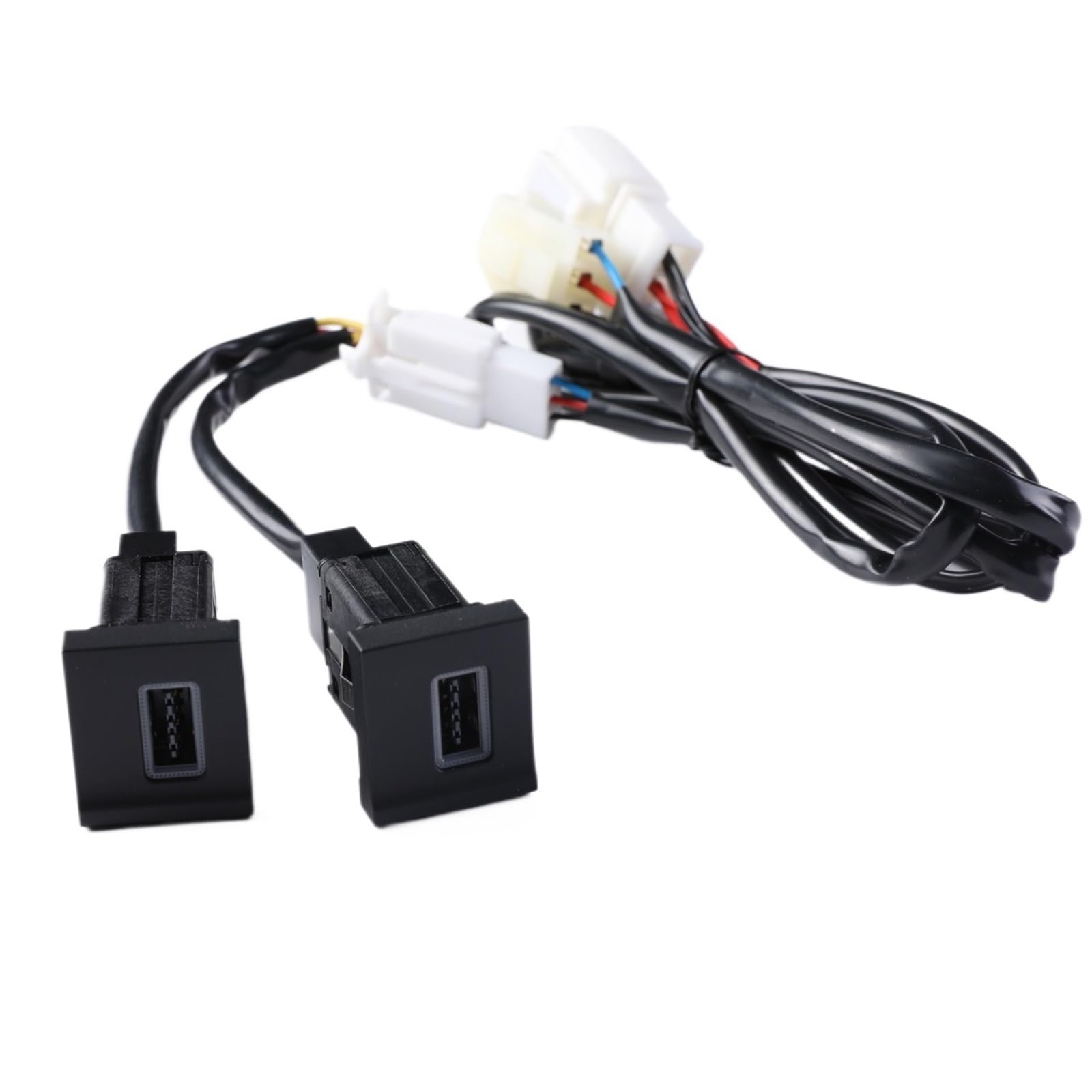 Adaptateur de chargeur voiture USB QC3.0 pour VW pour Volkswagen Sagitar (2015-2018) remplacer(Double QC3.0)
