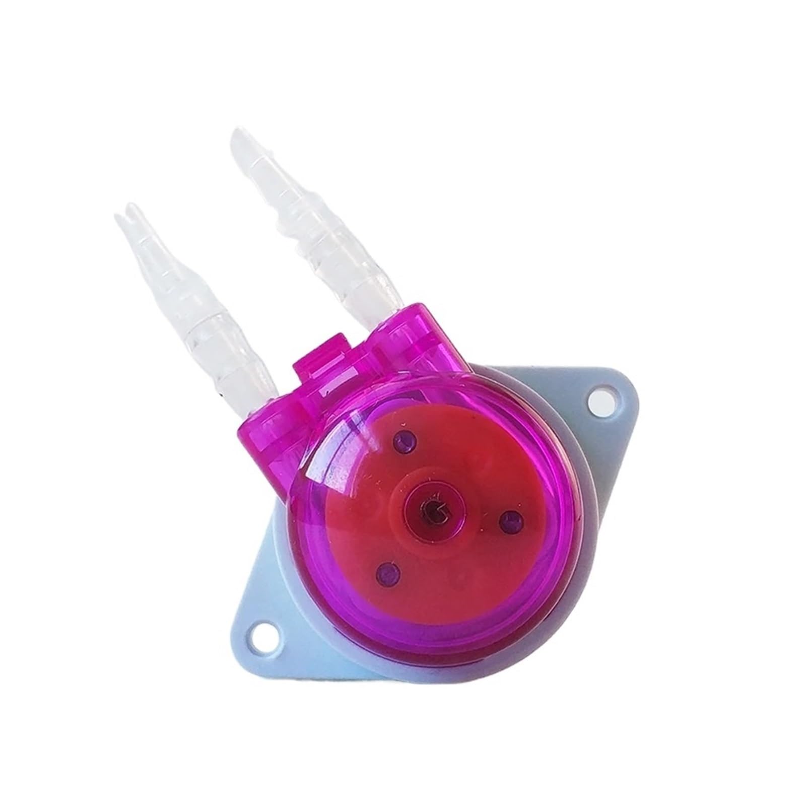 Lloopk Tube(Idxod) 1X3mm Peristaltic Pump, Dc 12V/24V Dosing Pump Peristaltic Pumps Head With Connector For Aquarium Lab Analytic Diy Liquids Motor Tool(,Onecolor)