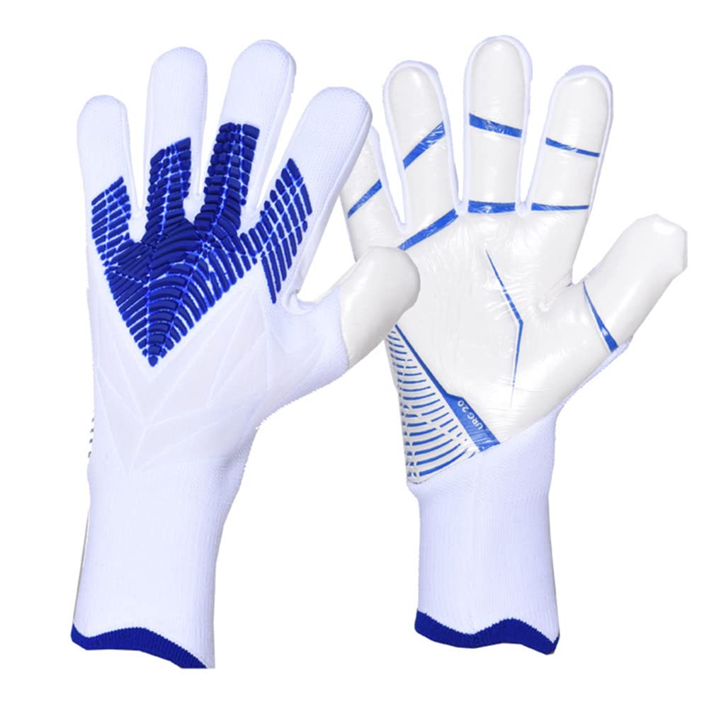 FASECKS Football Goalkeeper Gloves for Boys Kids Children Youth Soccer Goalie Gloves with 3mm Latex Super Grip Palm Goalkeeping Gloves6/7/8/9/10