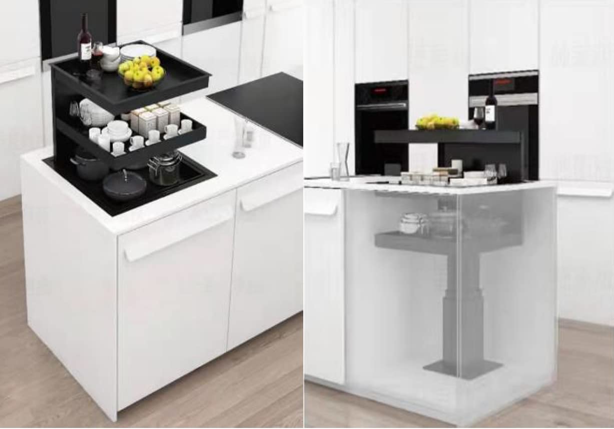 Tono Systems Hidden Pop Up Motorised Kitchen Storage/Bar Storage Lift