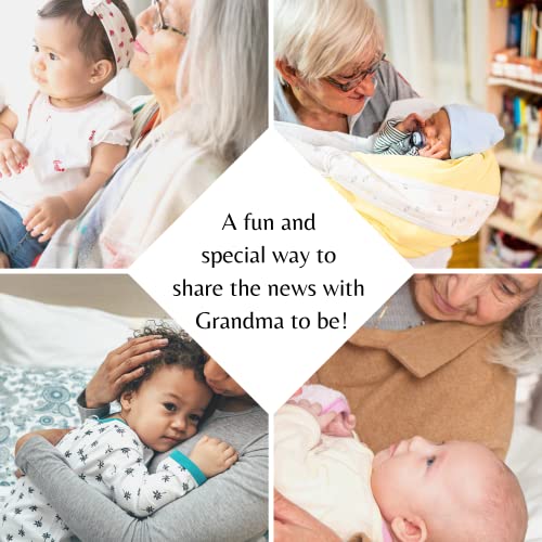 Image of Grandma Pregnancy Announcement Scratch Off Card - Fun Lottery Ticket Reveal, Unisex