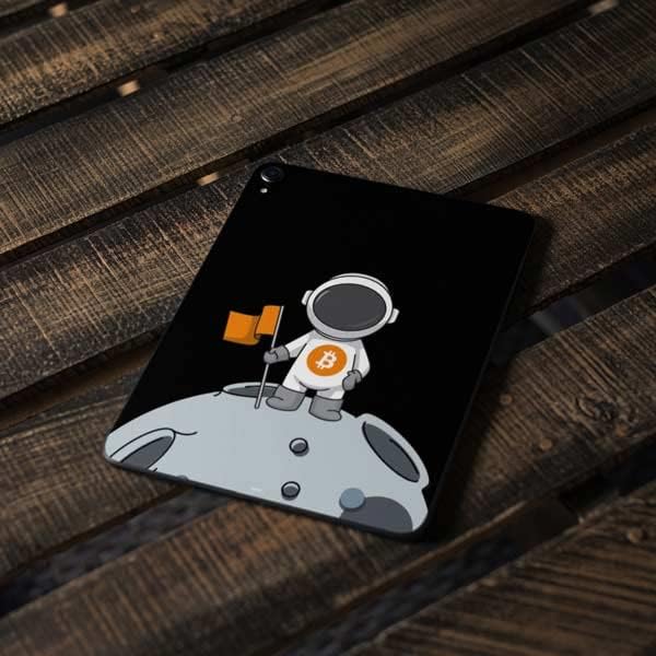 Skinit Decal Tablet skin compatible with iPad Pro 12.9in (2021) - Officially Licensed Bitcoin Astronaut Design