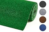 misento Kunstrasen Outdoor Teppich - wetterfester Rasenteppich für Balkon, Terrasse & Garten - leicht zu verlegen - 67 x 100 cm, Grün