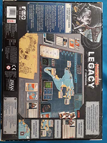 Pandemic Legacy Black 2ª Temporada - Devir