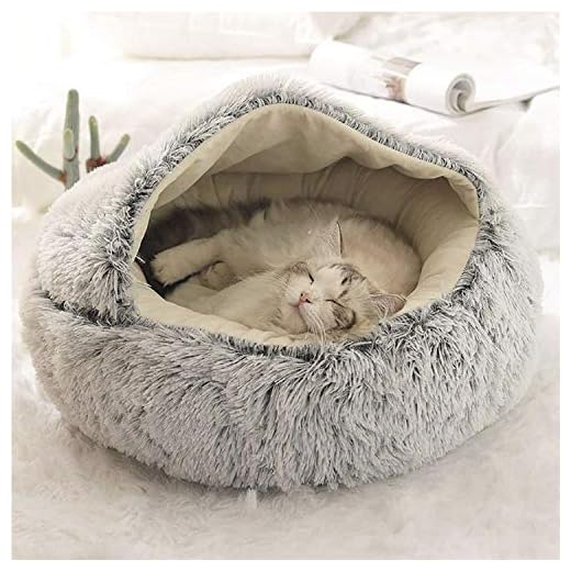 Katten slaapzak: 15 Echt goede kattenslaapzakken 9 LucaSng Kattenbed, super warme en zachte kattengrot kattenhuis kattennest kattenslaapzak 2 in 1 opvouwbare knuffelgrot (40 x 40 cm, koffie)