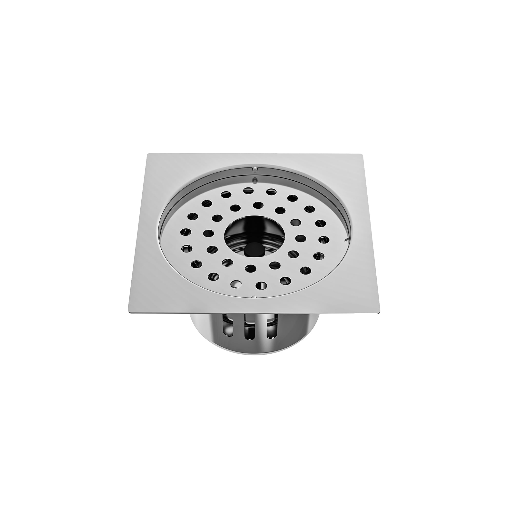 Viking SS201 Drain with Cockroach Trap Square with Stainless Steel 201,Length & Width 125mm (5’’) - Polished Pest Prevention Solution for use in Kitchens with Hole for Waste Pipe (Pack of 2pcs) (B0CK1BK1NC) Amazon Price History, Amazon Price Tracker