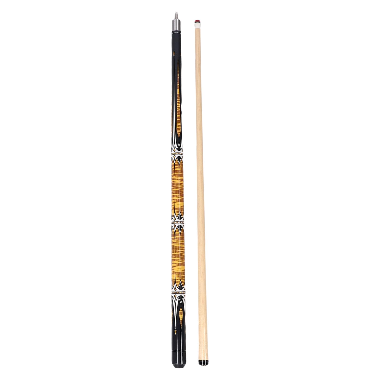 aqxreight 2 Abschnitte Pool aus Ahornholz, 13 Mm Spitze, 45 M Länge / 2 Billard-Billardschläger, Konischer Schaft 13 Mm für Pool-Queue aus Ahornholz, Queue, Billard-, Zweiteiliger, Snooker-, Stick