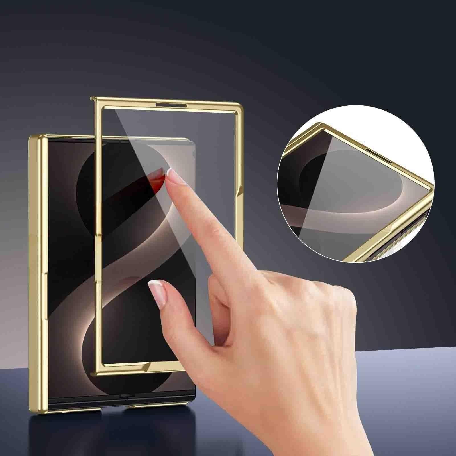 Funda para Samsung Galaxy Z Fold 8, Shock-Absorción Enchapado Carcasa