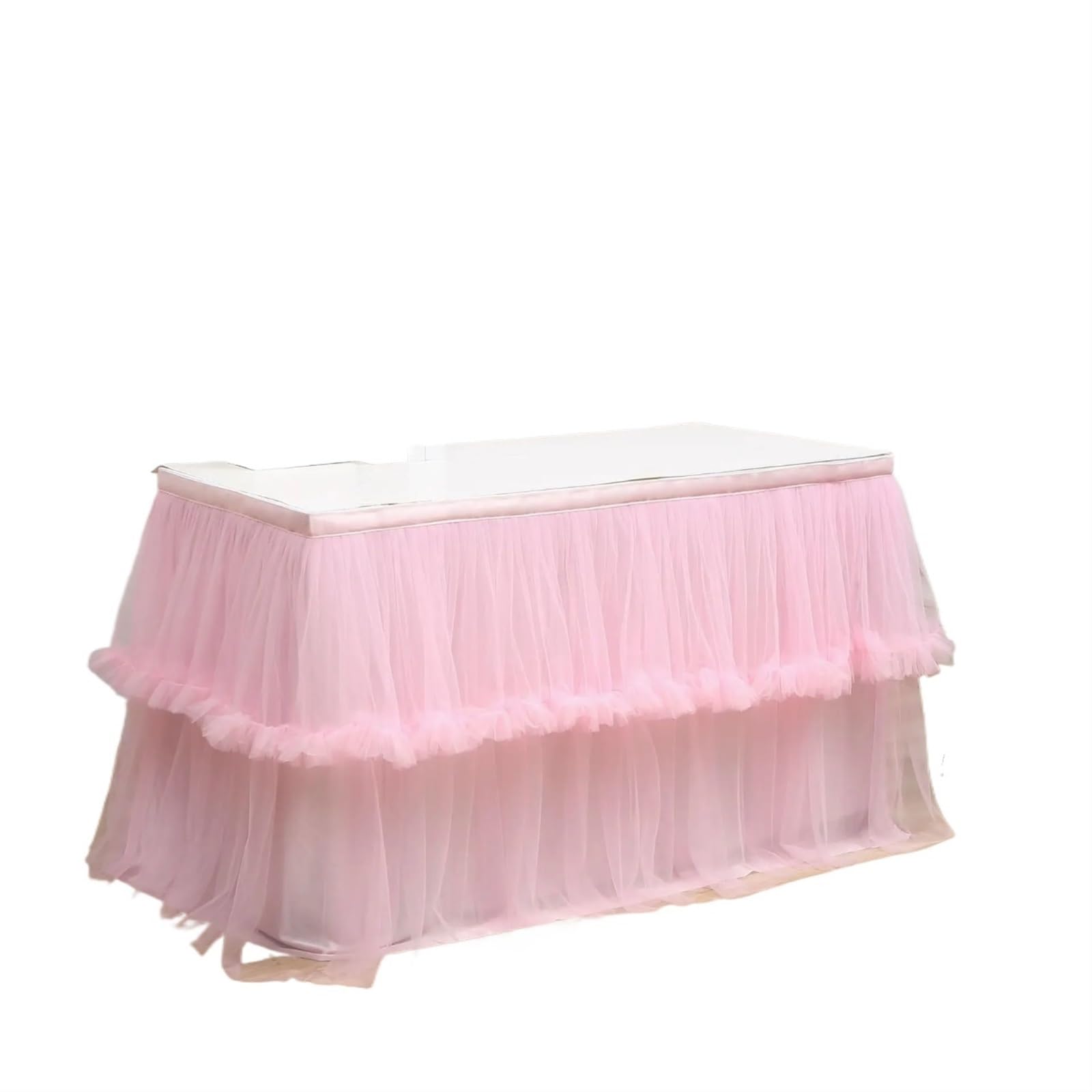Faldón de Mesa Falda de mesa tul for boda