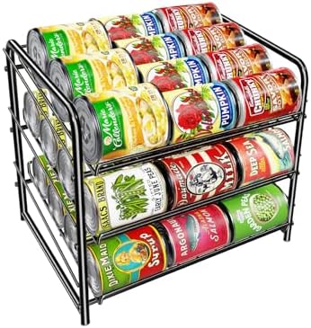 Amazon.com: Deco Brothers Stackable Can Rack Organizer for Kitchen and ...