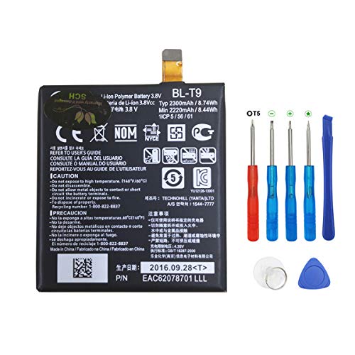Swark BL-T9 - Batería para LG Google Nexus 5 LG D820 D821...
