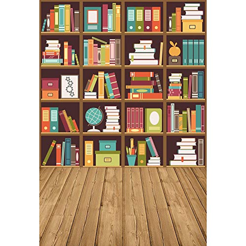 One-Day Sale: Up to 80% Off Haoyiyi 6x8ft Vintage Bookcase Photography Backdrop Bookshelf Folder Books Wooden Floor Online Teach Background for Kids Student Study Room School Library Collection Digital Video Photo Props… One-Day Sale: Up to 80% Off Haoyiyi 6x8ft Vintage Bookcase Photography Backdrop Bookshelf Folder Books Wooden Floor Online Teach Background for Kids Student Study Room School Library Collection Digital Video Photo Props…