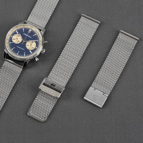 Image of TOPHILL Men Watches Automatic Mechanical Watches - Dive, GMT, Chronograph & Dress Styles | 316L Stainless Steel, Sapphire Crystal, Ceramic Bezel | 5ATM-300M Waterproof with Super Luminous | Classic Business & Sport Casual