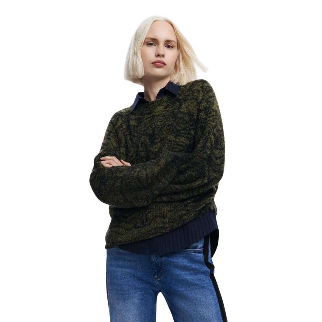 Desigual JERS_Brampton, 4092 Kaki, XS, Verde, XS