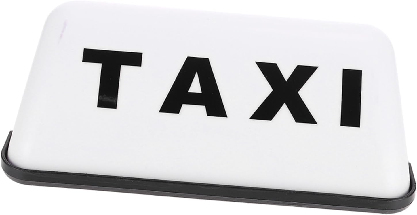 12v Taxi Roof Light Sign Led Car Top Marker Lamp for Identification and Maximum Visibility Compatibility for Taxi Drivers Easy Setup and Construction