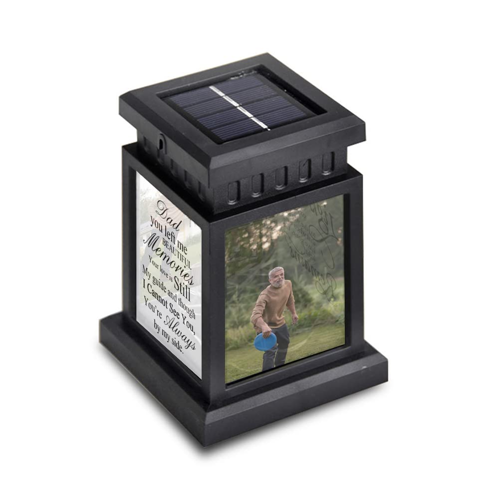 Gifts for Bereavement Personalized Photo Memorial Lanterns Custom Picture Celebration of Life Lantern Thoughtful Sympathy Gift for Loss of Mom Dad Loved One