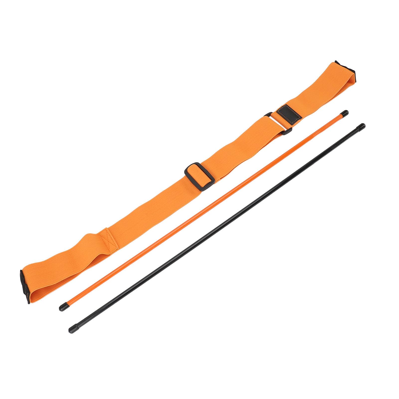 Golf Swing Trainer Golf Grip Aid Swing Stick Trainer Migliore Rotazione e Controllo dell'alimentazione con Canna da Fibra di Vetro a Banda Elastica