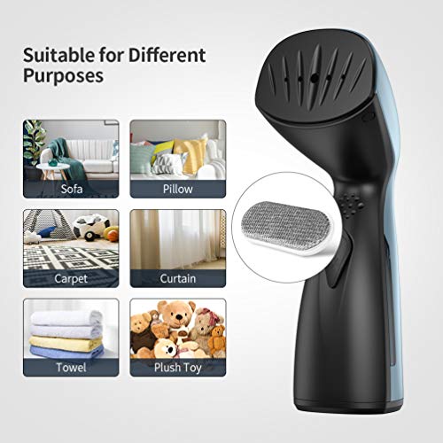 Steamer for Clothes Steamer Travel Portable Garment Steamer Fast Heating Handheld Powerful Dry Steam Clothing Accessory Wrinkle Remover Clean Refresh 120ml Water Tank- Suitable for Home and Travel