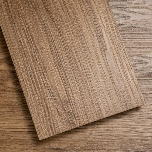 Vigosong Peel and Stick Floor Tile 54 Sq.Ft (36-Pack) - Self-Adhesive Vinyl Plank Flooring 6 x 36 Wood Look Waterproof Easy DIY Tiles for Living Room Bedroom Kitchen (Hamiton Brown)