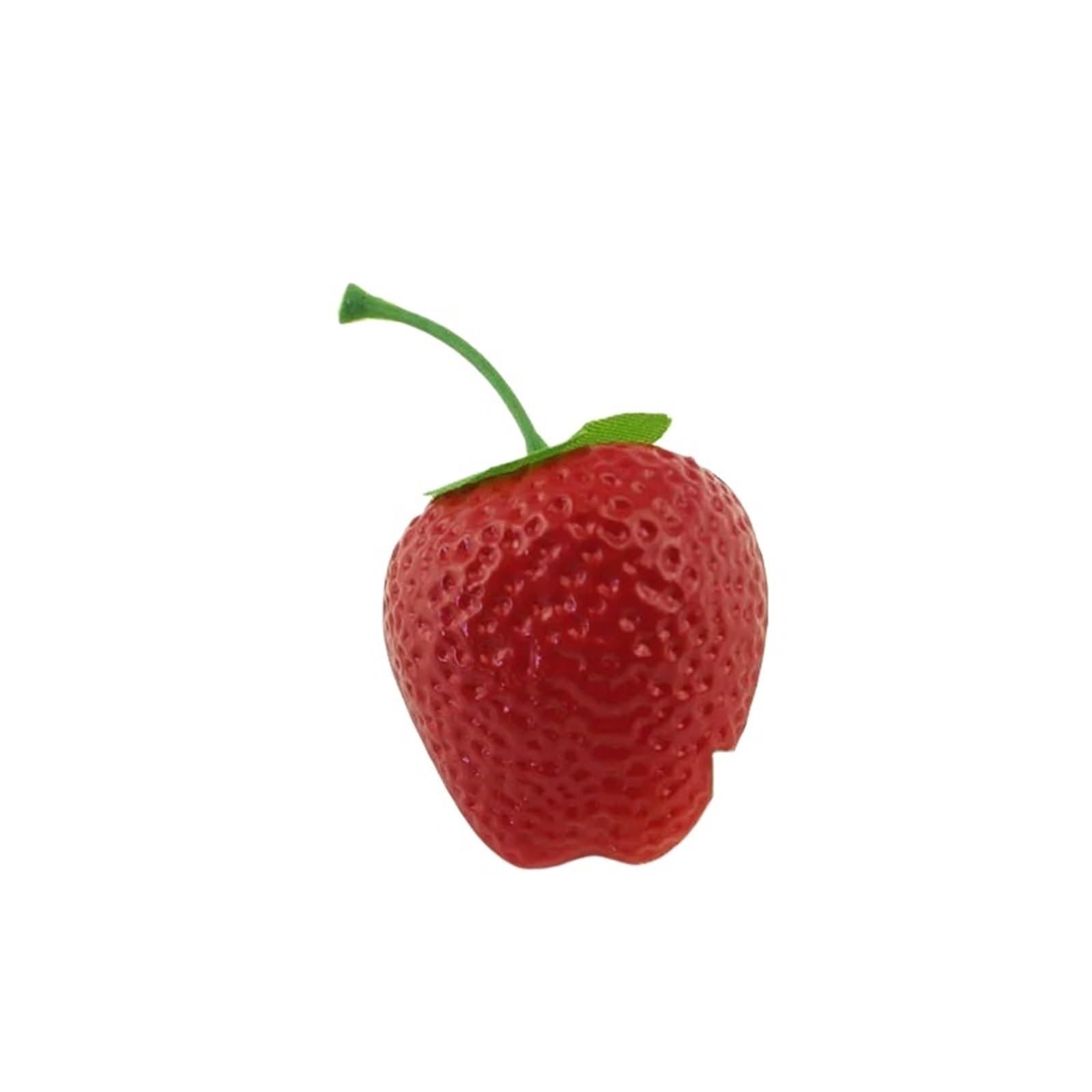 MZSKLW Fake Fruit Fake Fruit Simulated Strawberry Model Plastic Decoration Photography Background Props DIY Home Festival Materials(Medium strawberry,10pcs)