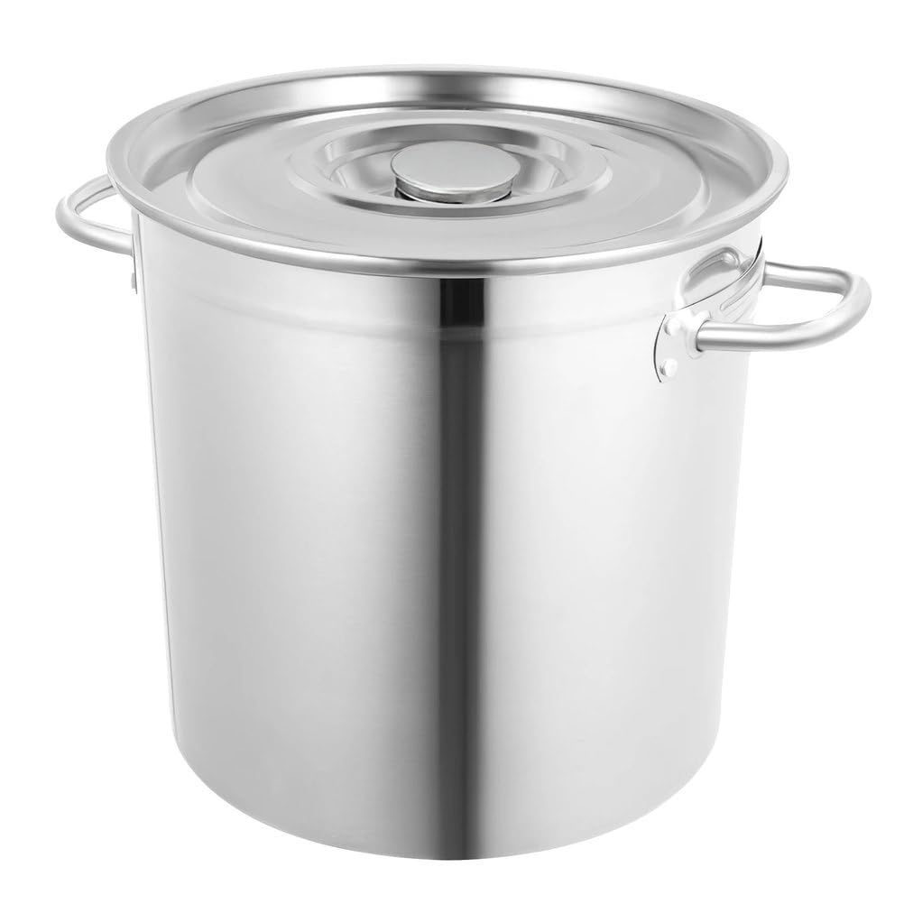 Marmite à bouillon en acier inoxydable 30cm pour pâtes et soupe