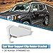 X AUTOHAUX 1pcs Sun Visor Support Clip Retainer 5VW09MS7AA for Jeep Renegade 2015-2018 Sun Visor Support Clip Holder Bracket Hanger Plastic Gray Anti Vibration