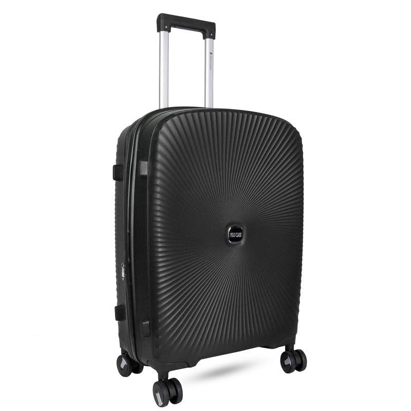Image of Polo Class 2Pc Set Trolley Bags (20 /24 inch) - Black