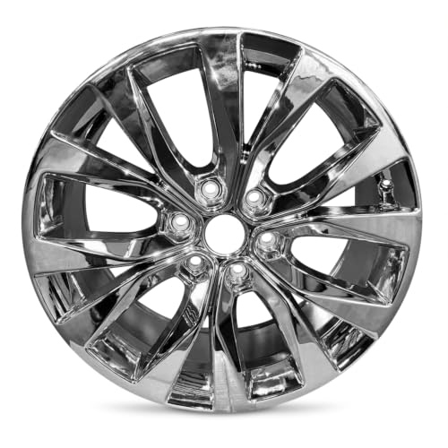 For 2015-2017 Ford F-150 20 Inch Bright PVD Chrome Silver Al
