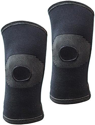 Thirty48 Knee Support Brace-Open patella-dual coil spring support stabilizers, relieves joint pain from ACL, MCL,PCL injury recovery, Arthritis, Sports. Knee protector Relieves Pain Symptoms