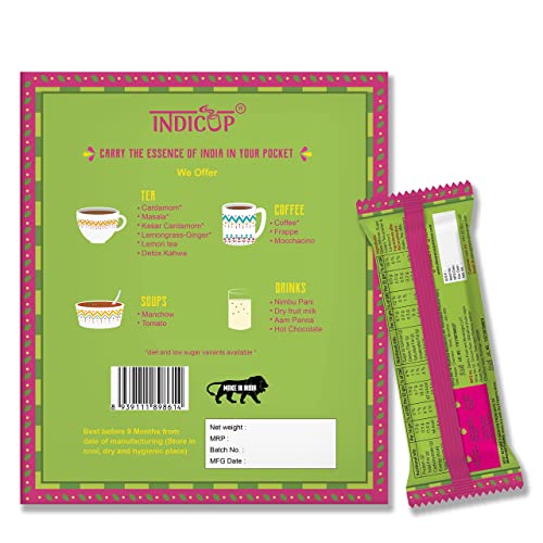 Té instantáneo con cardamomo en sachet pack de 10 miniatura 6