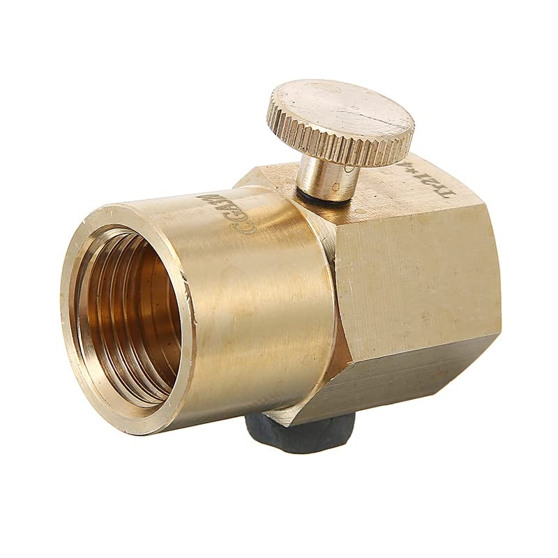 TR21-4 to CGA320 Brass Soda Water Bottle Cylinder Adapter CO2 Refill Adapter Adaptor Connector Valves Used Co2 Tanks Filling