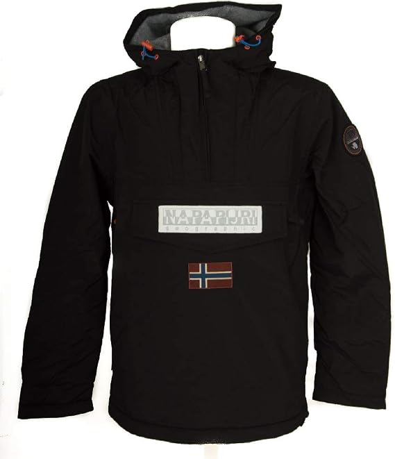 Napapijri Jacket item NA4ECP RAINFOREST 2.0, 041 Black, X-Small