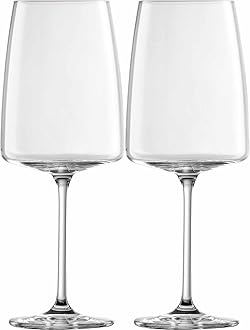 Wine Glass Powerful & Spicy Vivid Senses (Set of 2), Filigree Wine Glasses, Dishwasher Safe Tritan® Crystal Glasses, Made in Germany (Item No. 122429)