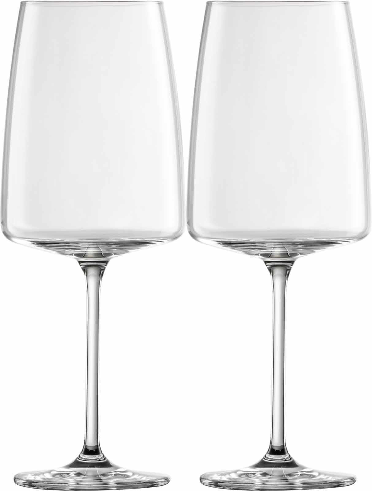 Zwiesel Glas Wine Glass Powerful & Spicy Vivid Senses (Set of 2), Filigree Wine Glasses, Dishwasher Safe Tritan® Crystal Glasses, Made in Germany (Item No. 122429)