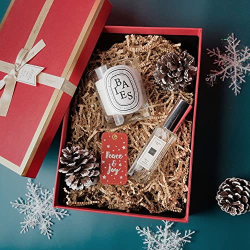 Tcairg Crinkle Cut Paper Shred Filler (1/2 Lb) For Gift Wrapping And Basket Filling - Kraft Shredded Paper For Gift Box, Box Confetti Shredded, Box Stuffing #TOP2