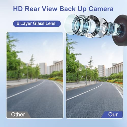 Image of Rear View Backup Camera Compatible with Ford Escape 2014 2015 2016 Parking Assist Camera Replace GJ5T19G490AD GJ5T-19G490-AB EJ5Z-19G490-A