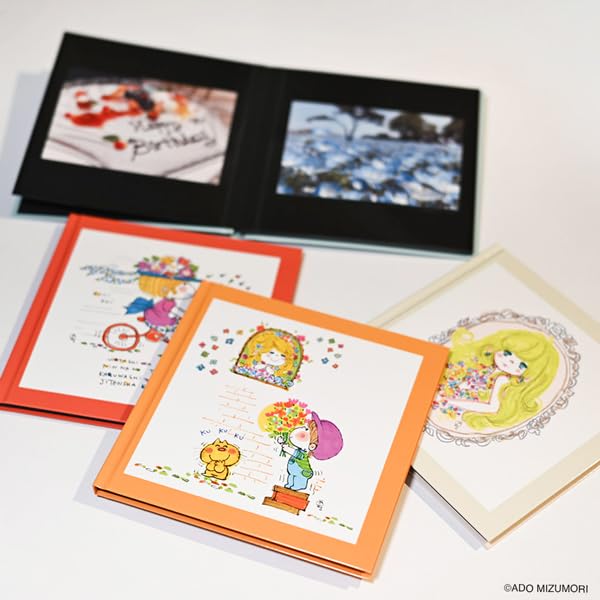 Amazon.co.jp: ゼットアンドケイ 水森亜土 フォトアルバム フリー台紙