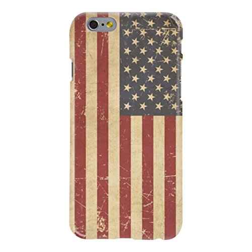 iPhone 6S/6 Case, Vintage American Flag Hard Case Cover for iPhone 6S/6 (4.7 inches)