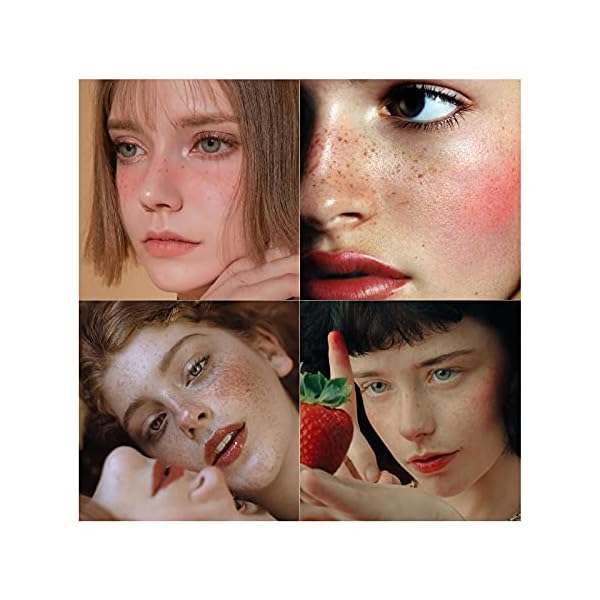 Marine Forest Freckle Pen 2 Colors Waterproof Long Lasting Quick Dry Small Spot Natural Like Face Freckle Makeup Pen, Dark Brown and Light Brown, Upgrade Design